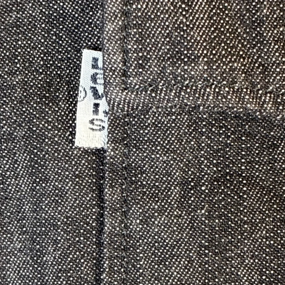 Levi's Mens Black Denim Western Pearl Snap Front Shirt Modern Fit Large Western - Picture 4 of 16